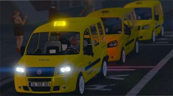 小型出租车模拟器游戏-插图1