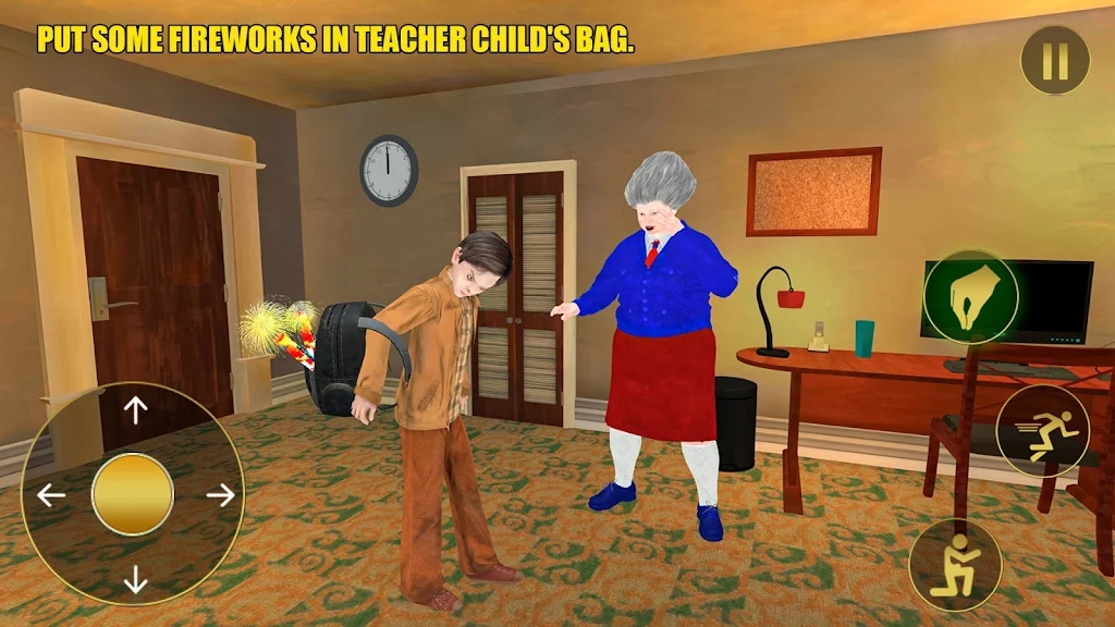 邪恶恐怖学校教师2021游戏-插图1