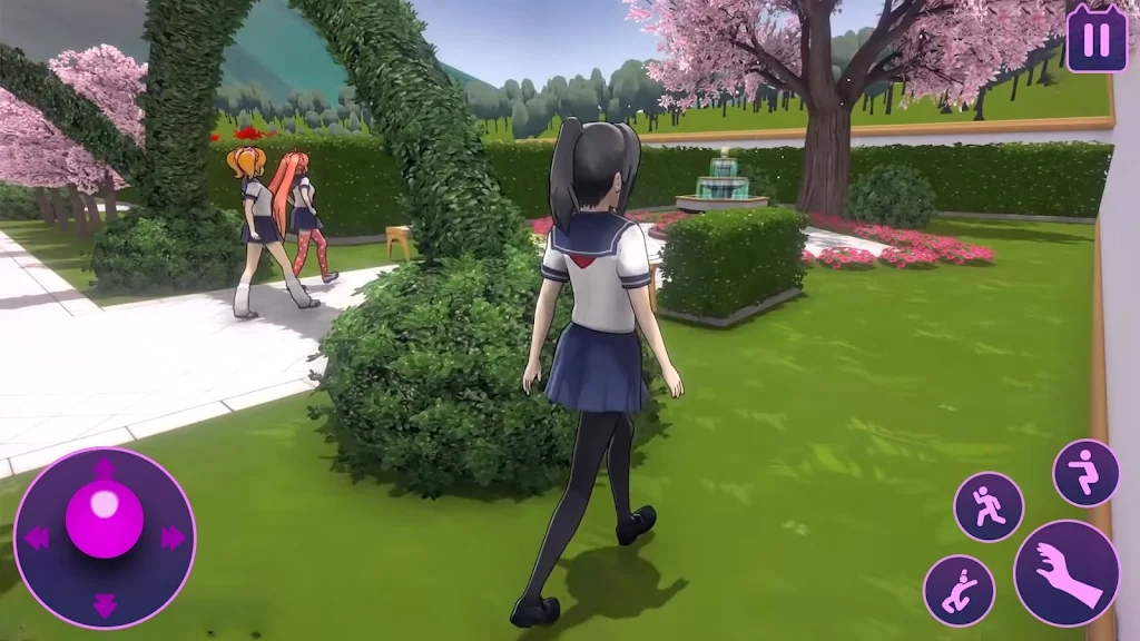 樱花日本高校3D游戏-插图2