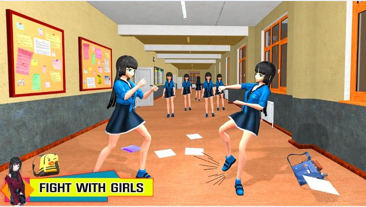 高中女孩生活3D