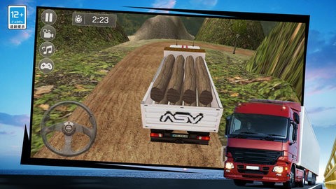 模拟驾驶卡车运货3D无限金币版