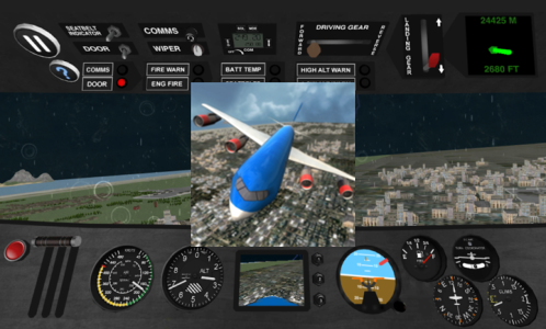 飞机飞行员模拟器3D